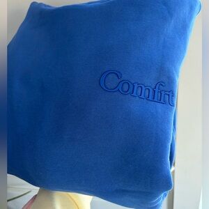 Comfrt Cobalt Minimalist Hoodie Small